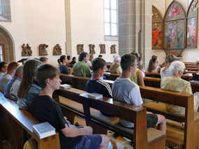 Firmvorbereitung in Naumburg (Foto: Karl-Franz Thiede)